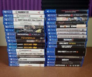 HUGE Lot Of 33 Playstation 4 Video Games - ALL GOOD DISCS - Great Shape! - READ