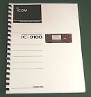 Icom IC-9100 Instruction Manual - Premium Card Stock Covers & 32 LB Paper!
