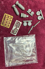 1/32 F-80 SHOOTING STAR RESIN WHEELS, BOMBS, EJECTOR SEAT, PE PARTS, CLEAR PARTS