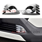 Front Fog Light Cover Trim Accessories For Toyota Corolla Cross 2022-2024 Chrome (For: Toyota Corolla Cross)