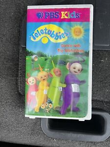 Dance With The Teletubbies VHS Tape 1997 PBS Kids