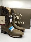 Ariat Brander Square Toe Cowboy Boots Size 10.5D Men 🔥