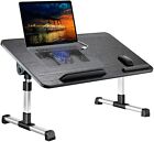 Adjustable Laptop Table Stand Lap Tray Sofa Bed Notebook Computer Foldable Desk