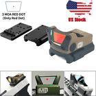 Mini Red Dot Sight Riflescope 3 MOA Reflex Sight Pistol For 20mm Rail Mounts USA