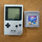 Nintendo GameBoy Pocket Silver MGB-001 with Tetris