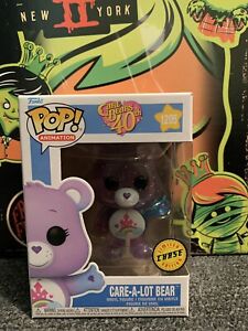Funko POP! Care Bears - Care-a-Lot Bear Chase Translucent - Glitter CHASE #1205