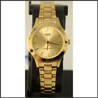 Casio Ladies Stainless Steel Gold Dial Dress Watch LTP1128N-9A New