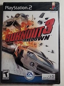 Burnout 3: Takedown 1ST PRINT PlayStation 2, PS2 2004 FACTORY SEALED! - RARE!