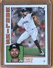 Pablo Lopez 2019 Topps Series 2 1984 Rookie Card #84R-PL Miami Marlins