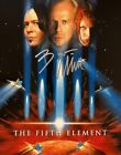 Bruce Willis signed photo with COA Autograph The Fifth Element Milla Jovovich