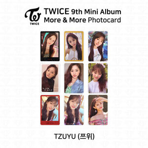 TWICE 9th Mini Album More And More Official Photocard Tzuyu K-POP KPOP
