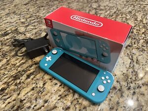 New ListingNintendo Switch Lite 128 GB Console - Turquoise with Charger and Box