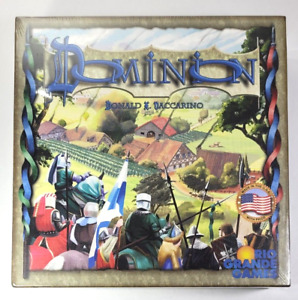 Dominion Strategy Board Game 1st Edition Rio Grande Games Vaccarino New Sealed