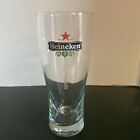 HEINEKEN Red Star Beer Glass Etched Pint Barware Bar Brewery