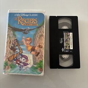 Disney Classics Black Diamond The Rescuers Down Under Clamshell (VHS 1990)