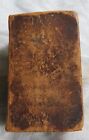 ANTIQUE 1800 POCKET SIZED LEATHER BIBLE-PSALMS OF DAVID & HYMNS- TIMOTHY DWIGHT