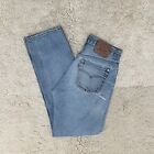 Vintage Levi's 501 Jeans Blue Holes 90s 29x30 Actual 28 X 29 Made In USA