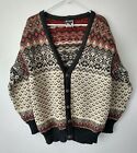 DALE of NORWAY~Setesdal~Cardigan Sweater~Size Small~Pewter Buttons~100% Wool