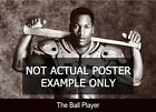 Vintage Bo Jackson The Ball Player ICONIC NIKE Poster 1988 24x36 *NEW NOS* MINT