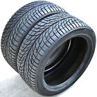 2 New Accelera X-Grip Steel Belted 205/50R17 93V XL Winter Snow Tires
