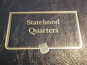 US Statehood Quarters ~ Whitman Classic Album ~ Collection of 50 State Coins