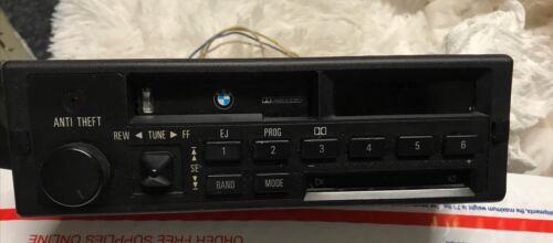 1984 1991 BMW E30 M3 OEM Alpine CM 5908 Radio AM/FM Stereo Cassette 325is
