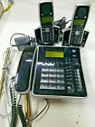 GE 28871FE3-A Corded Base Phone w/Caller ID Digital Answering System 2 Cordless