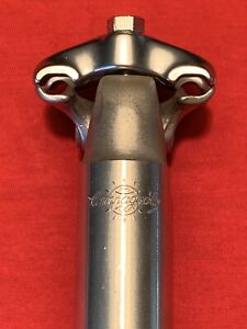 Vintage Campagnolo Record #1044 Seat Post 27mm - Made in Italy 27mm
