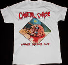 CANNIBAL CORPSE HAMMER SMASHED FACE White Unisex T-shirt S-4XL