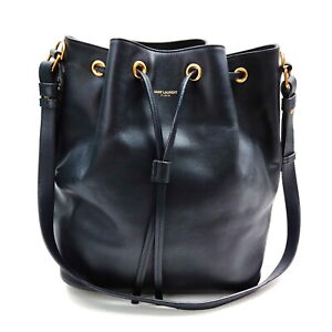 Saint Laurent Shoulder Bag  Black Leather 3549126