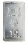 ACADEMY Stacker® 10 oz Silver Bullion Bar 999 Fine Silver - In Stock