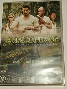 ANACONDAS THE HUNT FOR THE BLOOD ORCHID - DVD Giant Snake Monster Movie nx13