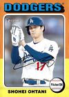 2024 Topps Heritage Baseball MINI #371 Shohei Ohtani, Los Angeles Dodgers MINI