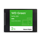 Western Digital 2TB WD Green SATA Internal SSD, 2.5''/7mm Cased - WDS200T2G0A