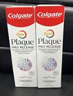 Colgate Total Plaque Pro-Release Whitening Toothpaste W/Foam 3oz 2 Pack