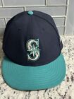 New ListingSeattle Mariners New Era 59FIFTY Diamond Collection MLB Fitted Hat 7 1/2
