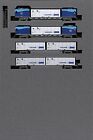 KATO N Scale M250 System Super Rail Cargo U50A Container Loading  Set A 4 cars