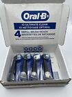 Genuine Oral-B iO Ultimate Clean Replacement Brush Heads Black 4 PK New Open Box
