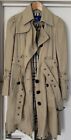 Burberry Blue Label Trench Coat Beige Flare Nova check Women Size 38/M Used