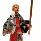 Medieval Knight Jousting Champion Warrior Metal Soldier Armored Chainmail Figure