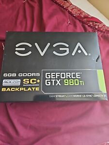 EVGA NVIDIA GeForce GTX 980 Ti 6GB GDDR5 - 06G-P4-4995-KR - As Is, Parts.