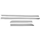 Universal Chrome Body Door Side Molding Trim Streamer Stainless Steel 4 Pcs Set (For: More than one vehicle)