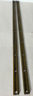 Pair Vintage Solid Bronze Sailboat Track 27” Nice Patina little less than 5/8”