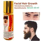 Growth Hair Beard Eyebrows Mustache Sideburns Stimulate Thicker Serum Genive Men