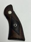Ruger Security & Speed-Six Factory Wood Grip, Diamond Checkered, LEFT GRIP ONLY