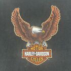 Vintage Harley Davidson Motorcycles Eagle T Shirt Size 3XL 90s 1995 Las Vegas