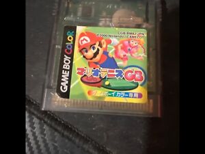 Japanese Mario Tennis GBC Gameboy Color Cart Only Tested Japan Import US Seller