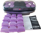 Jumbo Hot Rollers For Hair Conair Xtreme Instant Heat 12 Curlers 12 Clips