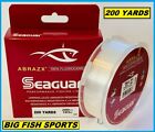 SEAGUAR ABRAZX 100% Fluorocarbon Fishing Line 20LB-200YD FREE USA SHIP! #20AX200