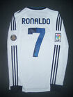 2012/2013 Adidas Real Madrid Cristiano Ronaldo Long Sleeve Home Kit Jersey Shirt